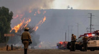 Thousands evacuated as new fire ignites near Los Angeles